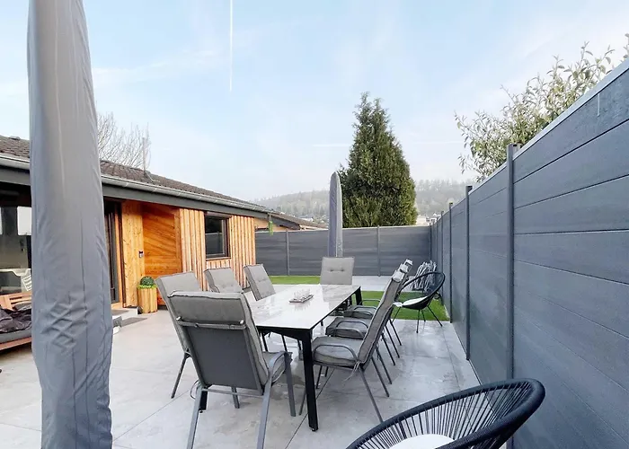 Casa de Férias Holzhaus Am Listersee